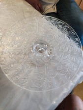Glas tortenplatte fuß gebraucht kaufen  Porta Westfalica