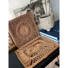 Vintage wicker trivets for sale  Opelika