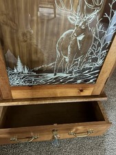 Wooden rifle cabinet for sale  New Bedford
