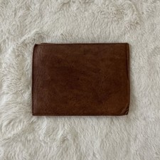 Cognac leather wallet for sale  San Antonio