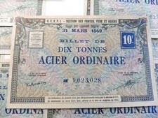Superbe rare billet d'occasion  Senones