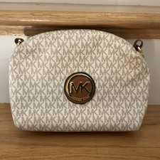 MICHAEL KORS JET SET VIAGEM MÉDIA/CAIXA COSMÉTICA MK CREME CLARO MULTI comprar usado  Enviando para Brazil
