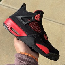 Tênis masculino tamanho 6,5Y - Nike Air Jordan 4 retrô GS 'Red Thunder' comprar usado Tênis masculino tamanho 6,5Y - Nike Air Jordan 4 retrô GS 'Red Thunder' comprar usado  Enviando para Brazil