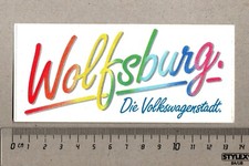Aufkleber sticker wolfsburg gebraucht kaufen  Südlohn