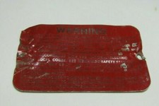 Warning high voltage for sale  Flemington