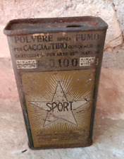 Scatola polvere caccia usato  Perugia