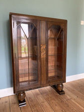 Antique display cabinet for sale  LANCING