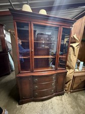 Mahogany breakfront china for sale  Reading