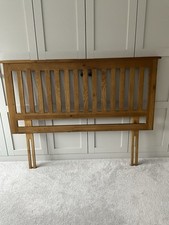 Solid oak headboard for sale  HAVERFORDWEST