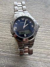 Usado, Relógio masculino AZZARO CROMADO 41mm mostrador azul comprar usado  Enviando para Brazil
