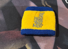 IRON MAIDEN TOUR SPAIN SOMEWHERE BACK IN TIME WRISTBAND SWEATBAND MERIDA 2008 comprar usado  Enviando para Brazil
