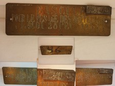 Ancienne plaque signalisation d'occasion  Fécamp
