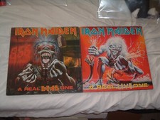 IRON MAIDEN A Real Dead '93 + Live One '93 2LP lot 1st press OG RARE IMPORT !!! comprar usado  Enviando para Brazil