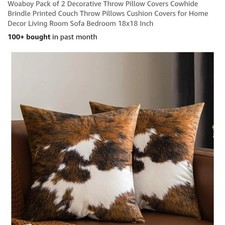 Woaboy throw pillow for sale  Westby