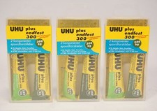 Usado, 3x Uhu Plus extremidade fixa 300 2 componentes adesivo de resina epóxi item nº 45640 M Ob comprar usado  Enviando para Brazil