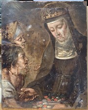Tableau ancien huile d'occasion  Paris IX