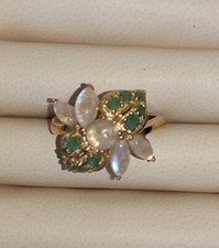 Blütenring 925 silber gebraucht kaufen  Ebersbach an der Fils