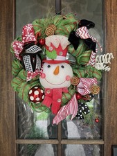 Whimsical christmas snowman for sale  Mckinney