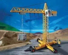 Playmobil Żuraw budowlany Żuraw budowlany Żuraw 🏗, używany na sprzedaż  Wysyłka do Poland