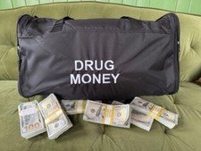 Bolsa de viagem Drug Money - Ótima bolsa de viagem - Bolsa para academia ou escola comprar usado  Enviando para Brazil