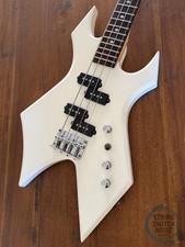 Baixo BC Rich Warlock, branco, anos 2000’ comprar usado  Enviando para Brazil