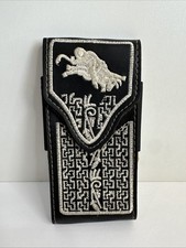 Usado, Coldre de telefone de couro caubói ocidental Bull Funda celular vaquero Toro Rodeo comprar usado  Enviando para Brazil