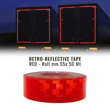 Cintas Reflexivo Homologado Ece ONU 104 ,Rojo, 55 X 50MT comprar usado  Enviando para Brazil