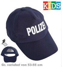 Basecap polizei blau gebraucht kaufen  Deutschland