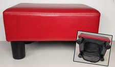 Small ottoman leather for sale  Tampa