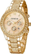 Relojes Para Mujer Reloj De Relogio Feminino Dourado Joyeria Fina De Moda comprar usado  Enviando para Brazil