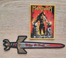 Manowar patches 2 gebraucht kaufen  Böhlen
