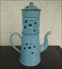 Antique blue enameled d'occasion  Expédié en Belgium