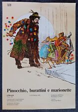 Manifesto poster pinocchio usato  Roma