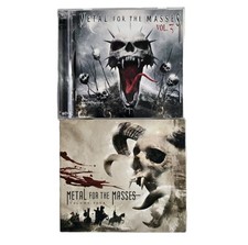 2 Metal For The Masses Double CD Sets Volume 3 & Volume 4. Four CDs Total comprar usado  Enviando para Brazil