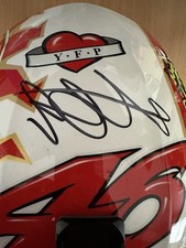 CAPACETE IMOLA VALENTINO ROSSI ASSINADO À MÃO AGV K3 SV 1998 MS MOTOGP YAMAHA comprar usado  Enviando para Brazil