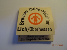 Streichholz reklame licher gebraucht kaufen  Wetzlar