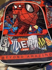 Bolsa/mochila Spider-Man Beyond Amazing Book. Kit de almoço sem destacável (novo com etiquetas) comprar usado  Enviando para Brazil