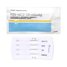Kit de teste de HIV em casa kit de exame de sangue de HIV fácil precisão ferramenta de teste rápido instantâneo comprar usado  Enviando para Brazil