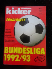 Kicker sonderheft bundesliga gebraucht kaufen  Wolfratshausen
