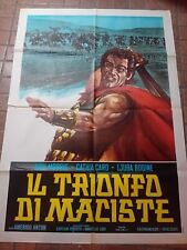 Manifesto trionfo maciste usato  Senago