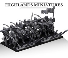 Highlands miniatures gallia usato  Spedire a Italy