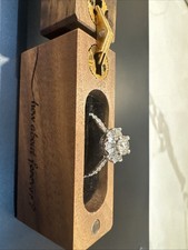 Diamond halo engagement for sale Diamond halo engagement for sale  Waterbury