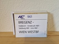 öbb zuglaufschild 961 gebraucht kaufen  Leipzig