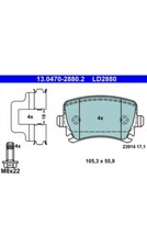 Barum ba2196 bremsbelagsatz gebraucht kaufen  Peine