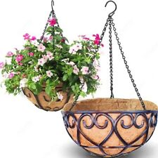 Iron flowerpot coconut for sale  Shipping to Ireland