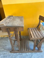 Banco scuola vintage usato  Viu