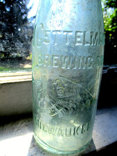 Usado, Vintage*A. Gettelman*Milwaukee*Em Relevo*Blob Top*Cerveja*Garrafa* comprar usado  Enviando para Brazil