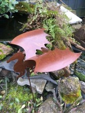 Drache edelrost dekoration gebraucht kaufen  Neulußheim