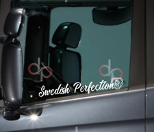 SCANIA SWEDISH PERFECTION X2 ADESIVO DE VINIL JANELA TRANSPORTE PERSONALIZADO CAMINHÃO comprar usado  Enviando para Brazil