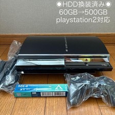 Console preto Sony PS3 CECHA00 500GB compatível com versões anteriores testado e inicializado comprar usado  Enviando para Brazil